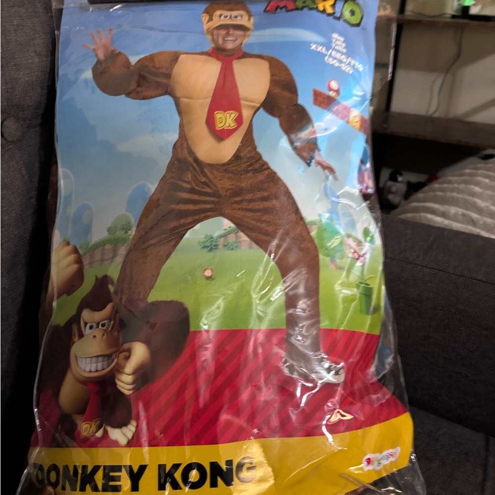 Donkey Kong Halloween costume xxl